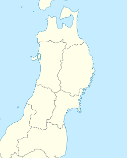 2011年日本東北地方太平洋近海地震在東北地方的位置