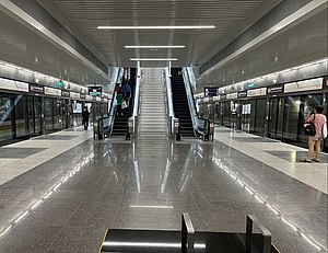 烏節大道地鐵站月台層
