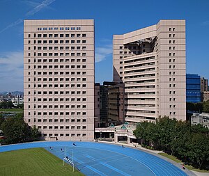 政治學系位於綜合院館南棟（左翼）7樓