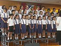 在香港校服中，女生多穿玛丽珍鞋