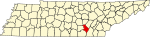 標示出塞夸奇县位置的地圖