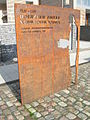 不来梅哈芬的“研究者（德语：Forschermeile）”紀念碑，記載五個科學家、探險家的名子