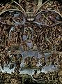 最後的審判，1534年—1541年，梵蒂岡西斯汀小堂天頂畫