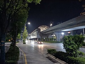 车站外观（2023年8月）