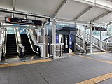 京急側入口 （2020年7月28日）