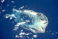 科科斯群島衛星照片
