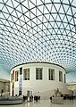 倫敦大英博物館 ，伊莉莎白二世大中庭，網殼結構