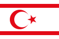 北塞浦路斯（Northern Cyprus）國旗