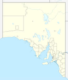 艾爾半島在南澳大利亚州的位置
