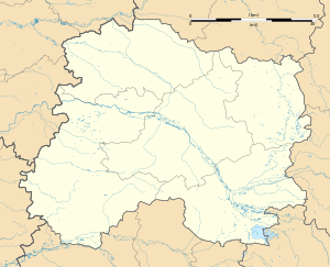 维莱欧讷在马恩省的位置