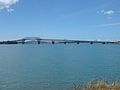 由奧克蘭海灣大橋西邊看到的景像