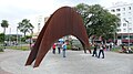 聖保羅的一個耐候鋼製公共藝術
