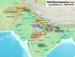 公元前500年的迦尸與印度諸國