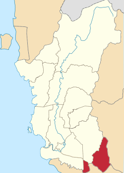 慕亚林县在霹雳的位置