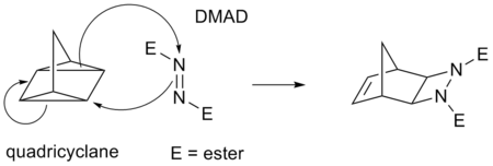 四环庚烷与DMAD反应