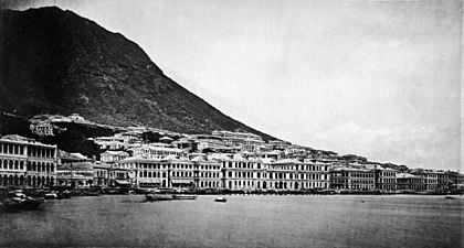中环海旁，1870年代