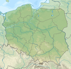 巴卡瓦热沃乡在波兰的位置