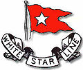不列顛號所屬公司白星航運公司的徽章
