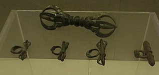 铜金刚杵，藏于大理市博物馆