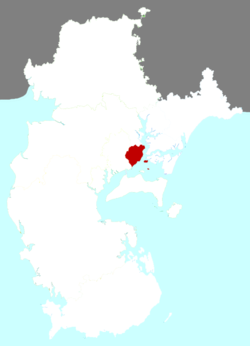 霞山區的地理位置