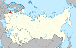 立陶宛在蘇聯的位置