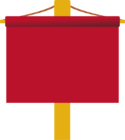 大摩拉维亚公国根据9世纪图像重建的旗帜