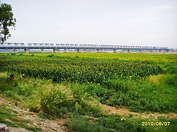 包兰铁路三盛公黄河铁路桥
