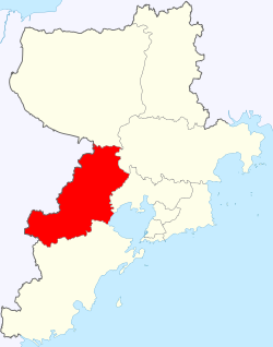 胶州在青岛市的位置