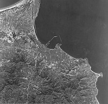 烟臺Chefoo 1965年10月4日衛星圖畫