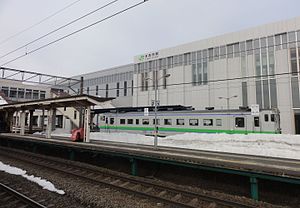 JR北海道的新幹線站房（2016年3月）