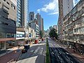 青山公路－荃灣段近中染大廈（2022年12月）