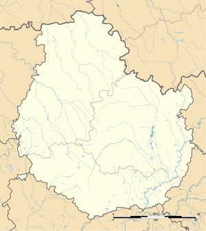 埃薩魯瓦在科多爾省的位置