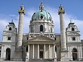 维也纳圣嘉禄堂，建于1716年至1737年间