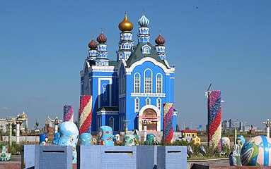 滿洲里的套娃廣場