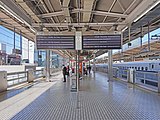 新干线16・17号月台（2022年11月）