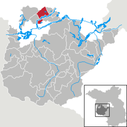 贝茨塞海德在波茨坦-米特尔马克县的位置