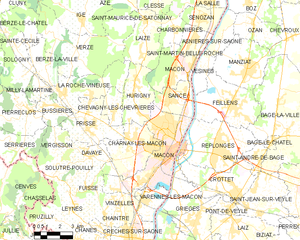 马孔市镇地图