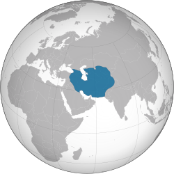 帖木兒帝國鼎盛時期之疆域