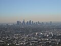 从天文台南侧看到的洛杉矶城区