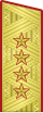 1955年－1974年蘇聯大將禮服肩章
