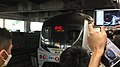 鐵道迷在香港鐵路沙田站拍攝MLR榮休之旅中的「最後一班」港鐵中期翻新列車