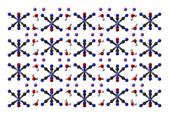 硝普钠二水合物的晶体结构
