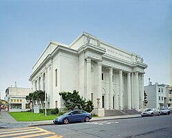 2009年至今的總部，原舊金山基督教科學派第四教會