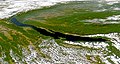 貝加爾湖衛星圖