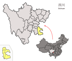 瀘州市在四川省的地理位置