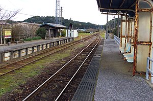 車站月台與候車室（2015年12月28日）