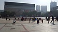 夷陵广场商圈：国贸大厦、宜昌商场（右）、卓越广场（远处双子楼）