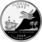 佛罗里达州 quarter dollar coin