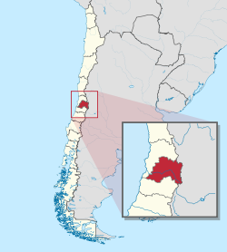 圣地亚哥首都大区地图