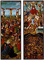 《最後審判》(The Crucifixion; The Last Judgment)，1430年，收藏於美國紐約大都會美術館
